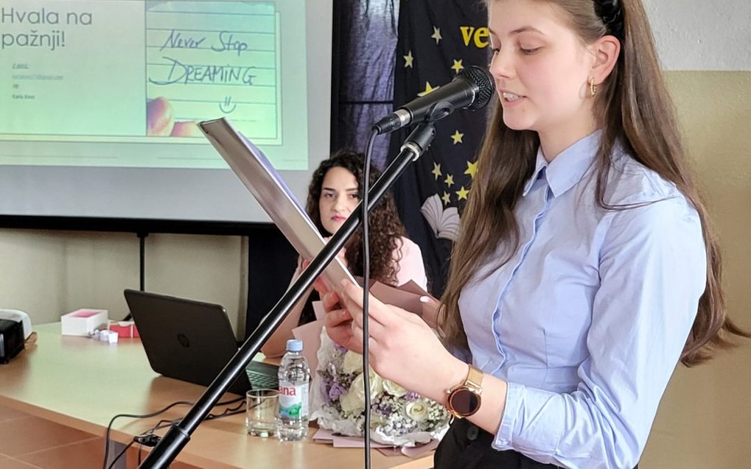KNJIŽEVNI SUSRET S „MALOM DJEVOJČICOM VELIKIH SNOVA“