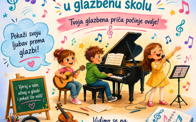 Prijemni ispit i upis u glazbenu školu